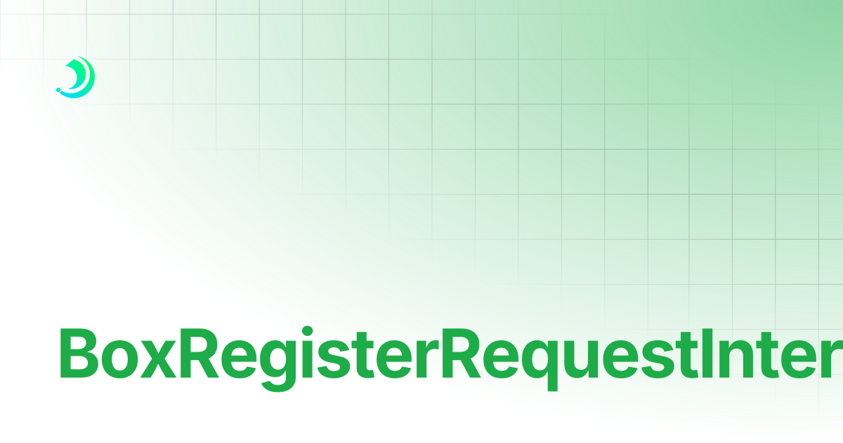 BoxRegisterRequestInterceptor | BoxLang : A Modern Dynamic JVM Language