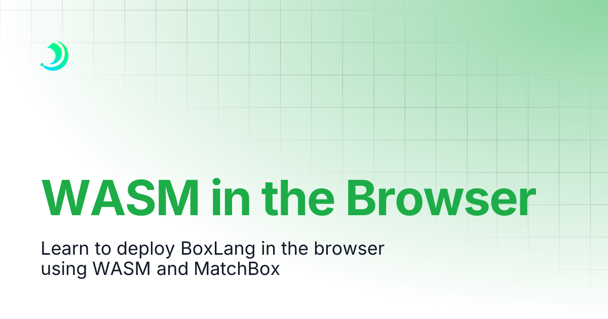 WASM in the Browser | BoxLang : A Modern Dynamic JVM Language