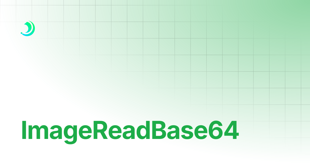 ImageReadBase64 | BoxLang : A Modern Dynamic JVM Language