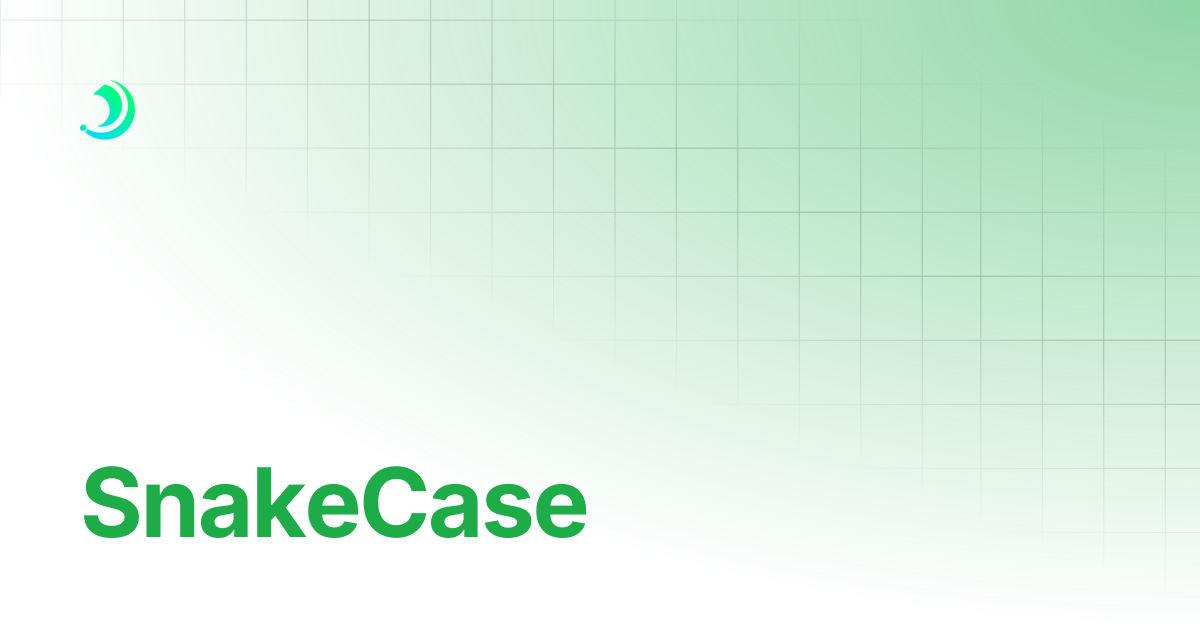 SnakeCase | BoxLang : A Modern Dynamic JVM Language