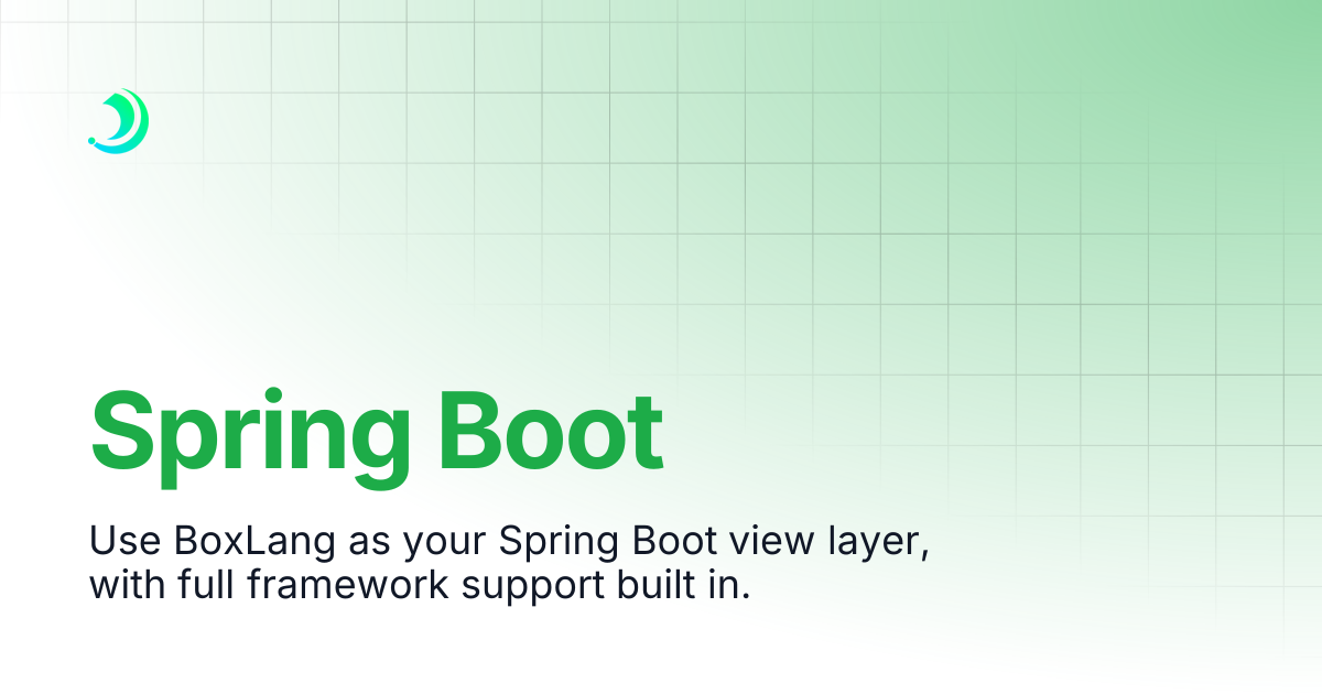 Spring Boot | BoxLang : A Modern Dynamic JVM Language